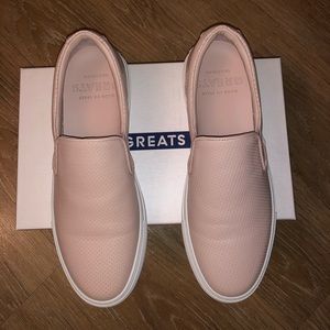New in box, Greats Wooster Perforated Blush Womens